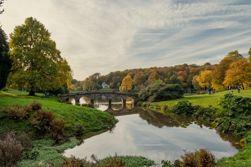 Gardens near The Lord Poulett Arms