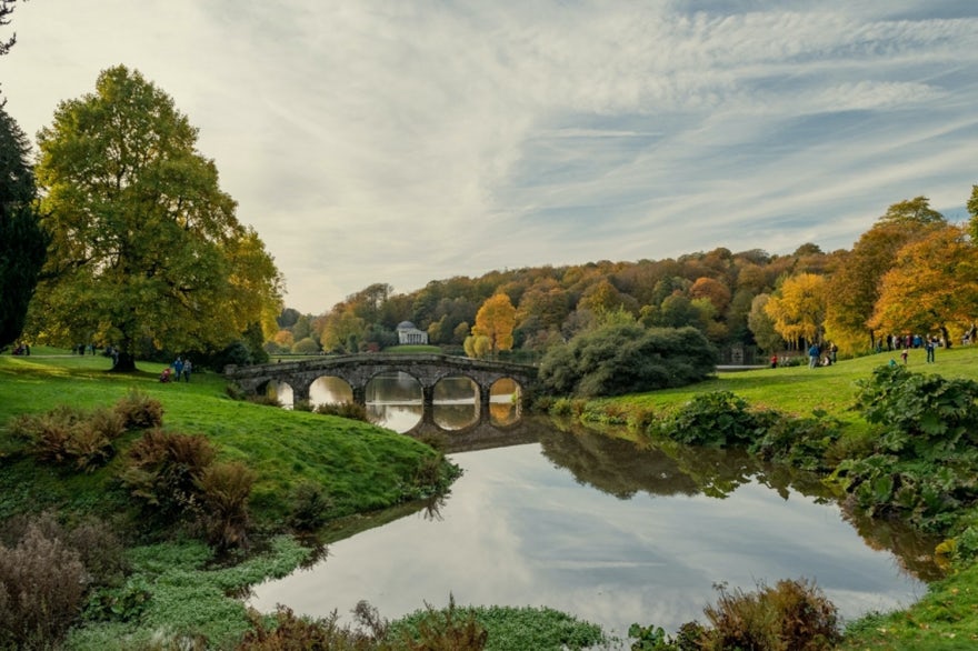 Gardens near The Talbot Inn